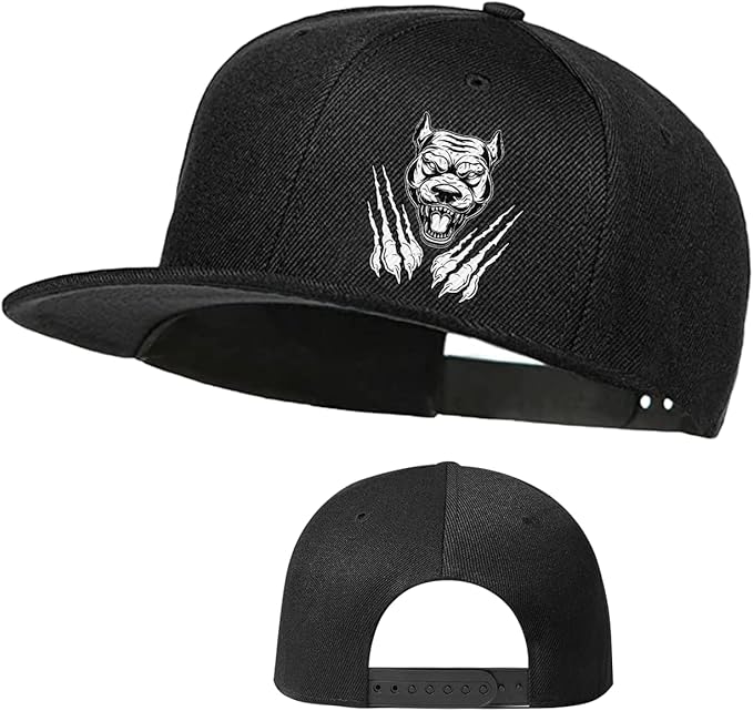 Skateboard Hat Snapback Hats for Men Flat Bill Hats for Boy Adjustable Baseball Cap for Teens Hip Hop Sports