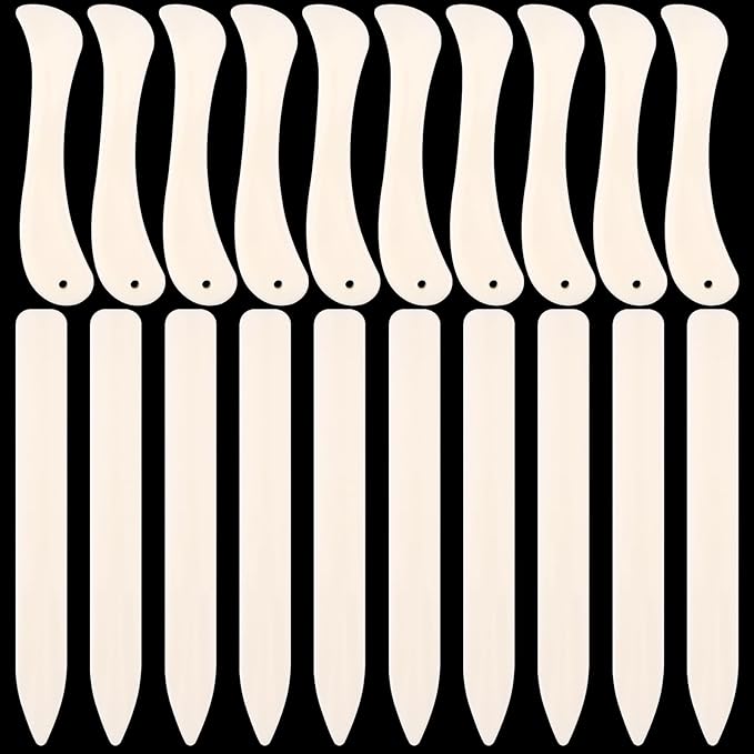 20 PCS Bone Folder Tool, Plastic Bone Folder Crafts Scoring Folding Creasing by Unknown
