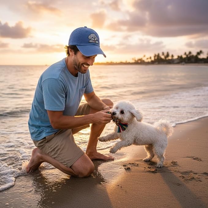 Pet Dog Lover Gifts,Embroidered Dog Baseball Hats for Men Women Dad Mom