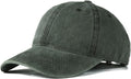 Edoneery Men Women Baseball Cap-Low Profile Adjustable Washed Cotton Golf Dad Hat