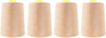 Mandala Crafts 4 Pack of Serger Threads Cones Spools by MandalaCrafts