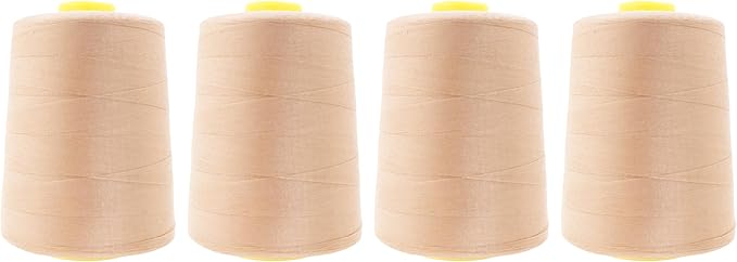 Mandala Crafts 4 Pack of Serger Threads Cones Spools by MandalaCrafts