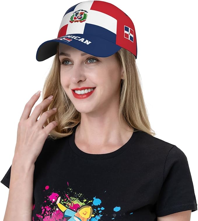 National Flags Baseball Cap for Men Women, Fashion Adjustable Sun Protection Visor Caps Trucker Hat Patriotic Caps