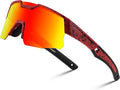 FEISEDY Kids Sunglasses Youth Baseball Sun Glasses, UV400 Sports Teens Cycling Shades for Boys Girls Age 8-16 B0048