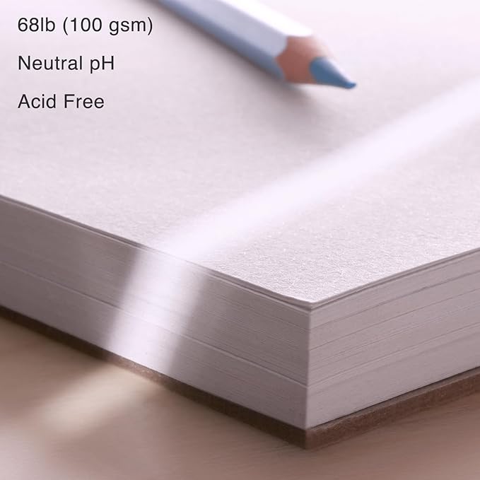 ARTISTIC EYE 5.5X8.5” Premium Sketch Book Set, Spiral Bound, Acid-Free Drawing - Image 3