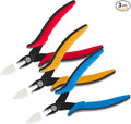 Flush Cutters, 3 Pack 5.3" Wire Cutters by mshandto
