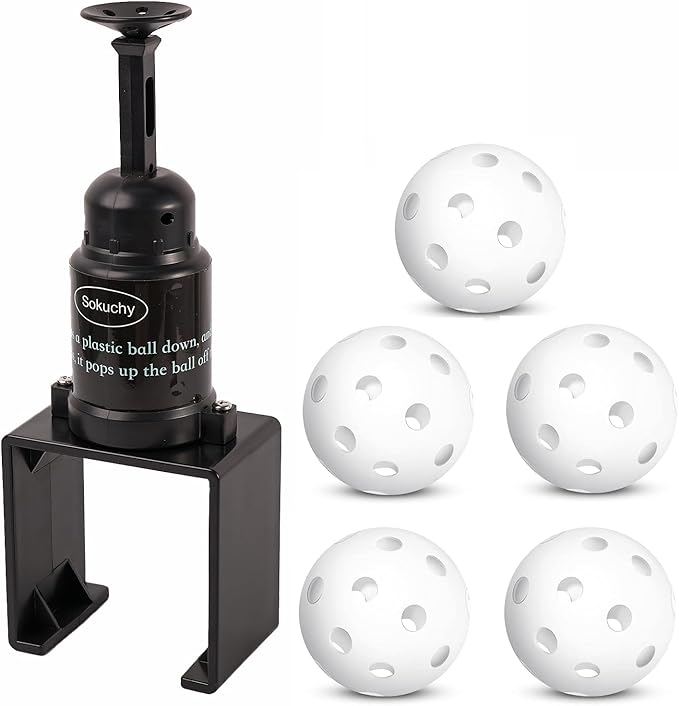 Baseball Practice Popper, Pop Up Tee Balls to The Perfect Height for Batting Trainer, Batting Machine for Practicing Hitting Without a Pitcher