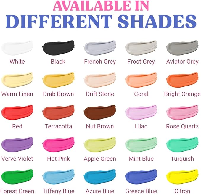 GRANOTONE Chalk Paint for Furniture | Matt-Finish Water-Based Acrylic Paint for - Image 6