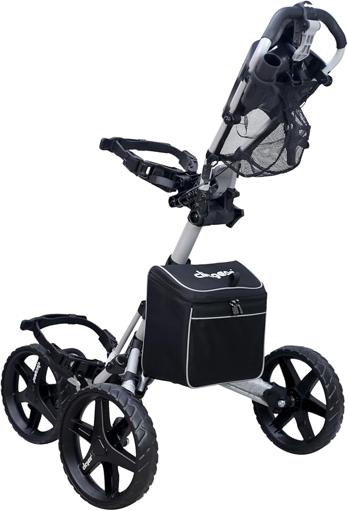Clicgear XL Cooler Bag for Model 4.0 and 8.0+ Golf Push Carts | Insulated Storage for Keeping Drinks Cold