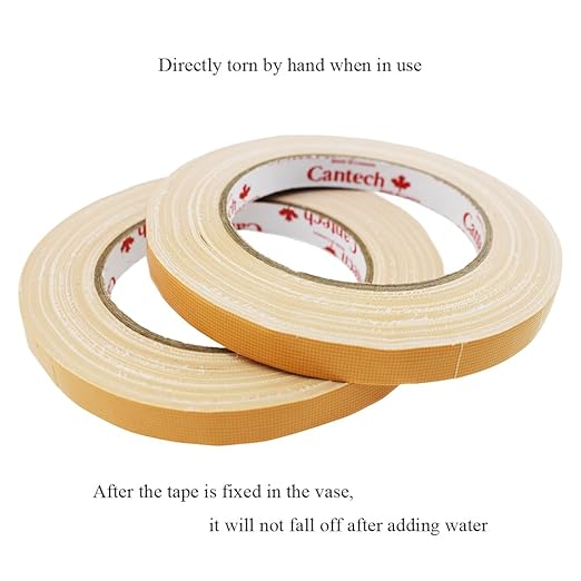 HAHIYO Light Brown 0.5Inch Wide Floral Tape, Waterproof Florist Tape Flower - Image 5
