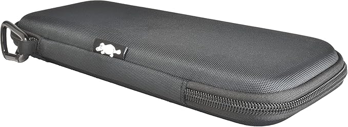 Platypus Golf Co. Golfing Caddie Hard Travel Case Organizer - Hinging Glove Shaper & Holder - Mesh Pocket & Storage Slots for Phone, Tees, Divot Tools & Ball Markers - Golfers Cases for Men & Women