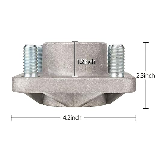 DRIVE UP 1 Pcs Golf Cart Front Wheel Hub for Yamaha G2/G8/G9/G14/G16/G19/G22/G29 Drive Golf Cart, OEM JG5-WF511-10-00 JG5-WF511-00