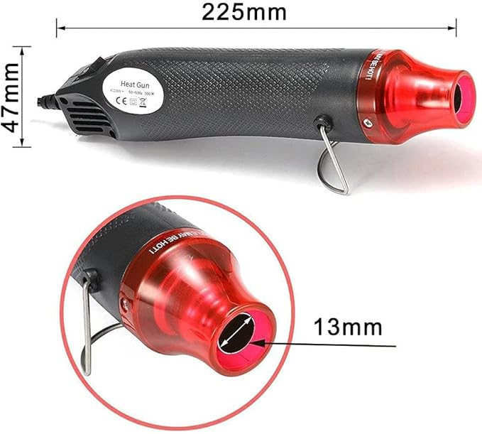 Sumi Living Mini Heat Gun, Electric Phone Repair Heat Tool Compact Hot Air Gun - Image 3