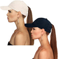 Cross Hat Womens Baseball Cap -Cross Ponytail Hat Baseball Cap