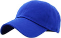 KBETHOS Classic Unisex Cotton Adjustable Low Crown Baseball Cap – Plain Dad Hat
