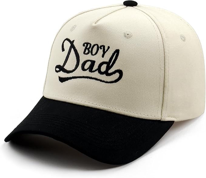 Embroidered Baseball Cap, Cotton Dad Hat, Fun & Heartfelt Stitching, Adjustable Casual Outdoor Hat for Men Women