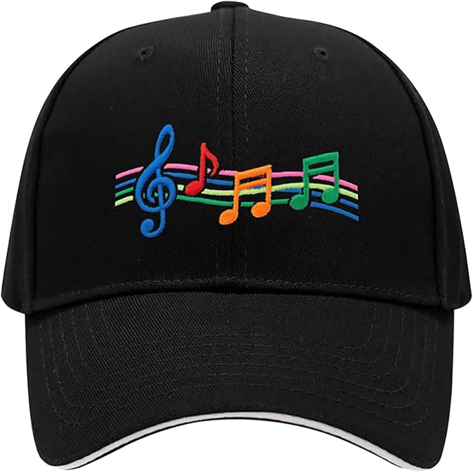 Embroidered Baseball Cap for Men Women, Breathable Cotton Adjustable Hat, Various Patterns for Casual Daily Outfits