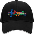Embroidered Baseball Cap for Men Women, Breathable Cotton Adjustable Hat, Various Patterns for Casual Daily Outfits
