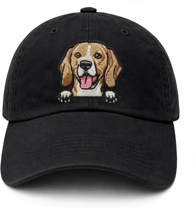 Pet Dog Lover Gifts,Embroidered Dog Baseball Hats for Men Women Dad Mom