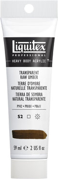 Liquitex Professional Heavy Body Acrylic Paint, 2-oz Tube, Transparent Raw Umber by Liquitex