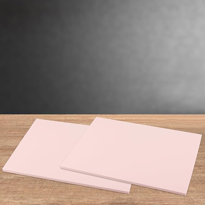 5 PCS Pink A4 Rubber Carving Blocks, 8.3 x 11.8 Inch Large Stamp Carving Blocks - Image 5