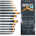 Transon 14pcs Artist Paint Brushes by Transon
