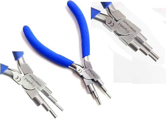 Cynamed German Stainless- 6 in 1 Bail Making Pliers Wire Looping Forming Pliers - Image 3