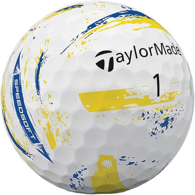 TaylorMade Golf Speed Soft Ink NFL Golf Balls