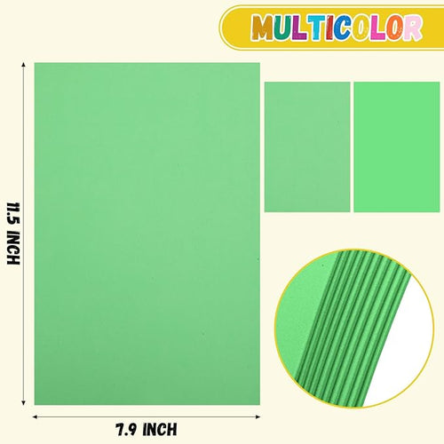 10 Pack Foam Sheets Craft 8 x 12 inch, Eva Color Foam Paper - Image 2