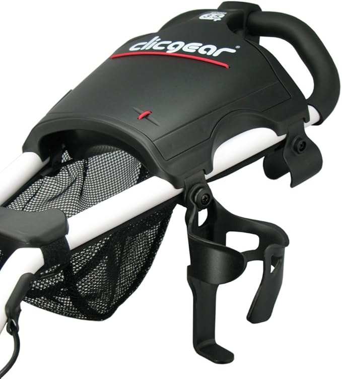 Clicgear Golf Trolley Cup Holder XL, Black