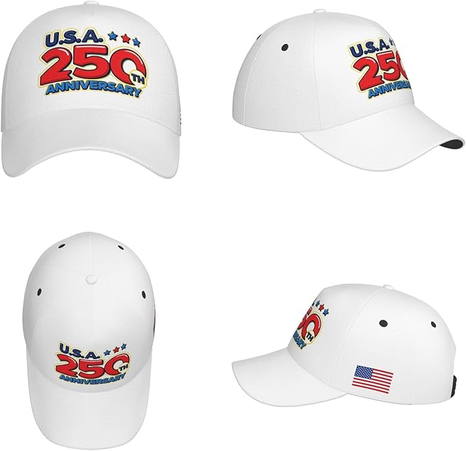USA Flag Baseball Cap American Patriotic Trucker Hat Father Dad Mother Mom Adjustable Sportswear Hat for Men Women Adults