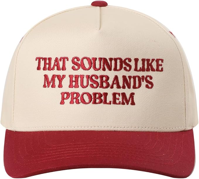 MIRMARU Two-Tone Vintage Canvas Trucker Hats for Men & Women, Adjustable Size Baseball Caps with Trendy Embroidered Design