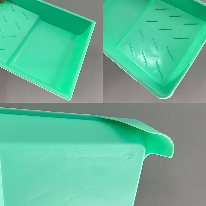 4 Inch Paint Tray, 28 Pack Plastic Paint Roller Tray, Heavy Duty Disposable - Image 7