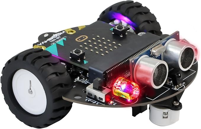Yahboom Micro:bit DIY Coding Science Building Kit Smart Toys Car Robotic Kit by Yahboom
