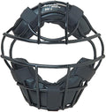 Champion Sports Pro Baseball Adult Mask - Umpires and Catchers - Extra Protection - Extended Guards - Adjustable Harness Baseball Mask - Adult Size,Black