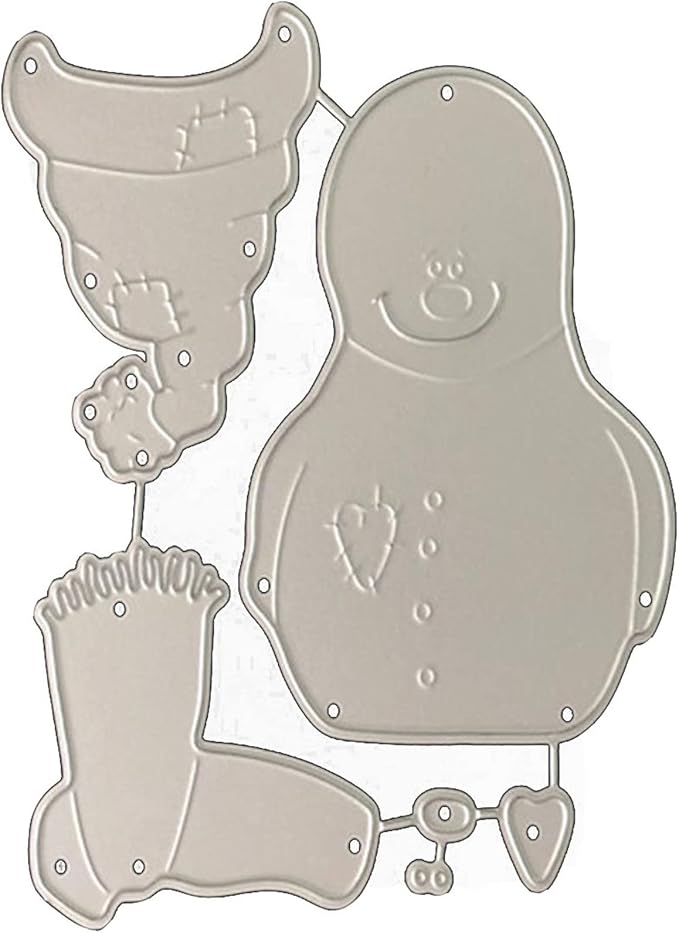 Metal Cutting Dies DIY Merry Christams Embossing Stencil Template Scrapbooking - Image 2