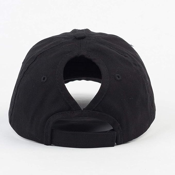 Eohak Ponytail Baseball Hat Distressed Retro Washed Womens Twill