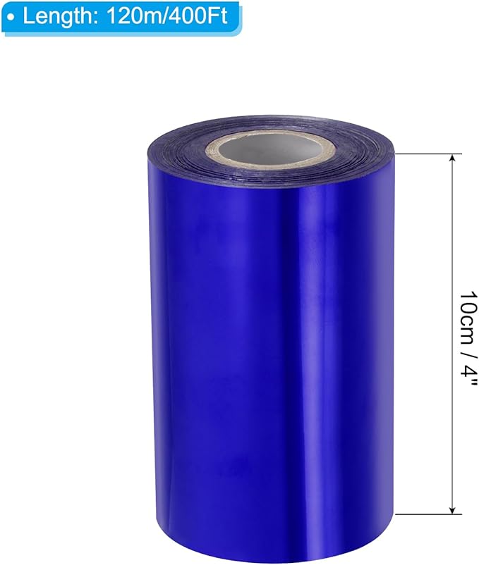 PATIKIL 4"x400Ft Hot Stamping Foil Paper, Heat Transfer Hot Stamping Paper Foil - Image 2