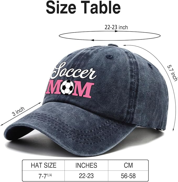 Women Style Baseball Cap, Vintage Adjustable Cotton Cap for Women Mama Grandma, Birthday Gifts for Mother Stepmother