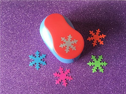 9 PCS Mini Paper Punches Sets Christmas Tree Snowflake and Circle Craft Hole - Image 4