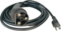 JOEEGO Charging Power Cord Assembly Compatible with Evolution EV Golf Carts, UL Listed, Replaces OEM# 2.04.0620 (Black 16.4ft)