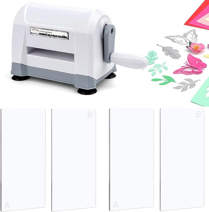 Mini Manual Die Cutting Machine, Portable Die Cut and Embossing Machine by CYFUNDESIGN