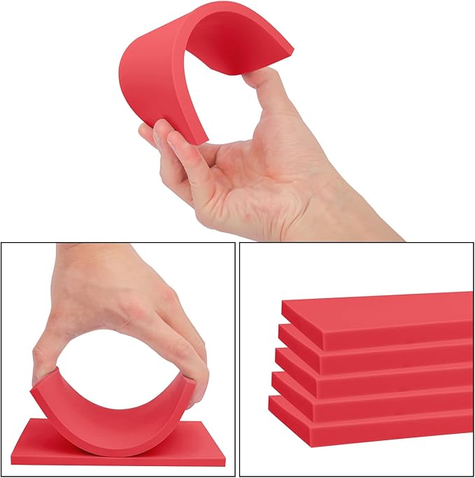 25 Pcs 4"x6" Rubber Carving Blocks, Linoleum Blocks, Stamp Carving Blocks - Image 3