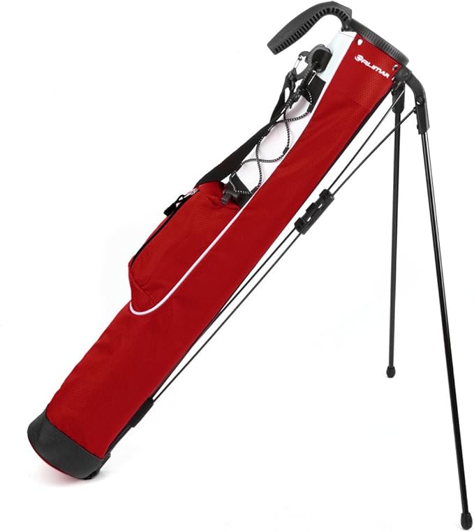 Orlimar Pitch ’n Putt Lightweight Sunday Golf Bag with Stand, Ultra-Light Carry Design, Two-Way Divider Top, Shoulder Strap, Compact Carry Golf Bag for Men & Women