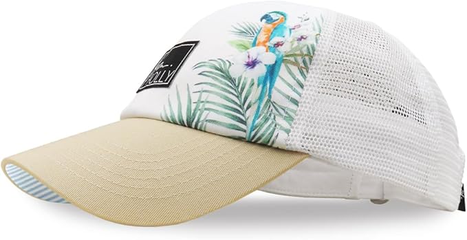 Baseball Cap for Women in Cute Dad Hat Design with Mesh to Stay Cool at The Beach in Summer