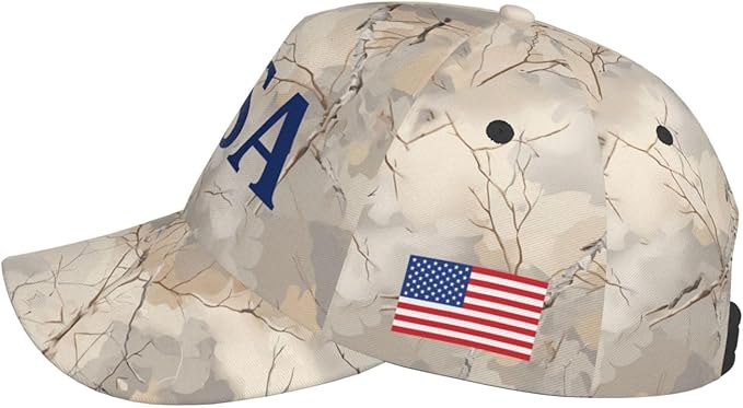 USA Flag Baseball Cap American Patriotic Trucker Hat Father Dad Mother Mom Adjustable Sportswear Hat for Men Women Adults