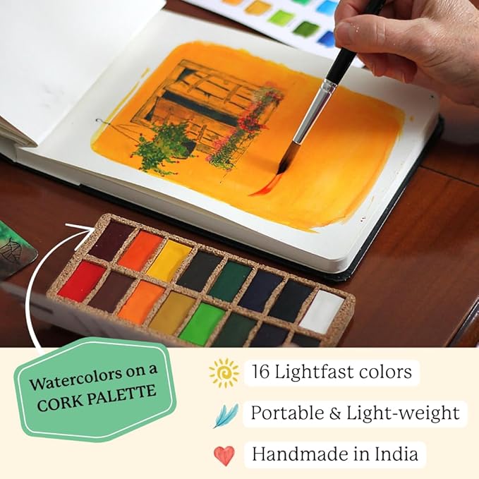 Viviva Colors Travel Watercolor Paint Set - Image 3