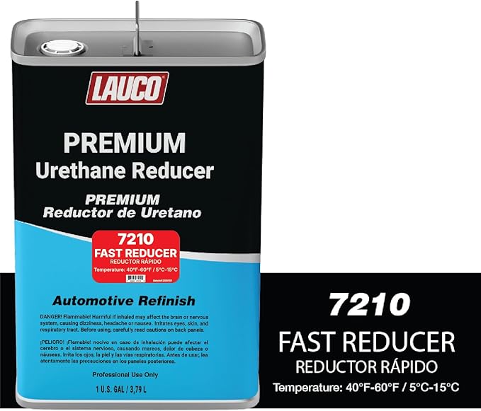 LAUCO Fast Urethane Grade Reducer, 1 Gallon, High-Performance Solvent Thinner - Image 2