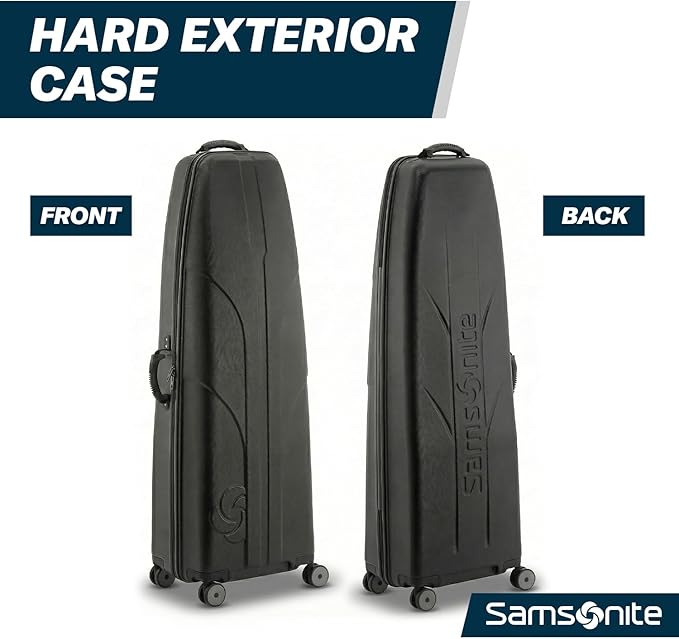 Samsonite Tour Classic Golf Hard Case Golf Travel Bag, Lightweight & Durable ABS Shell, 360 Degree Multi-Directional Wheels