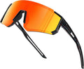 Fanshen Kids Baseball Sunglasses for Boys Girls Ages 3-12, Sports Polarized Youth Baseball Softball Sunglasses UV Protection